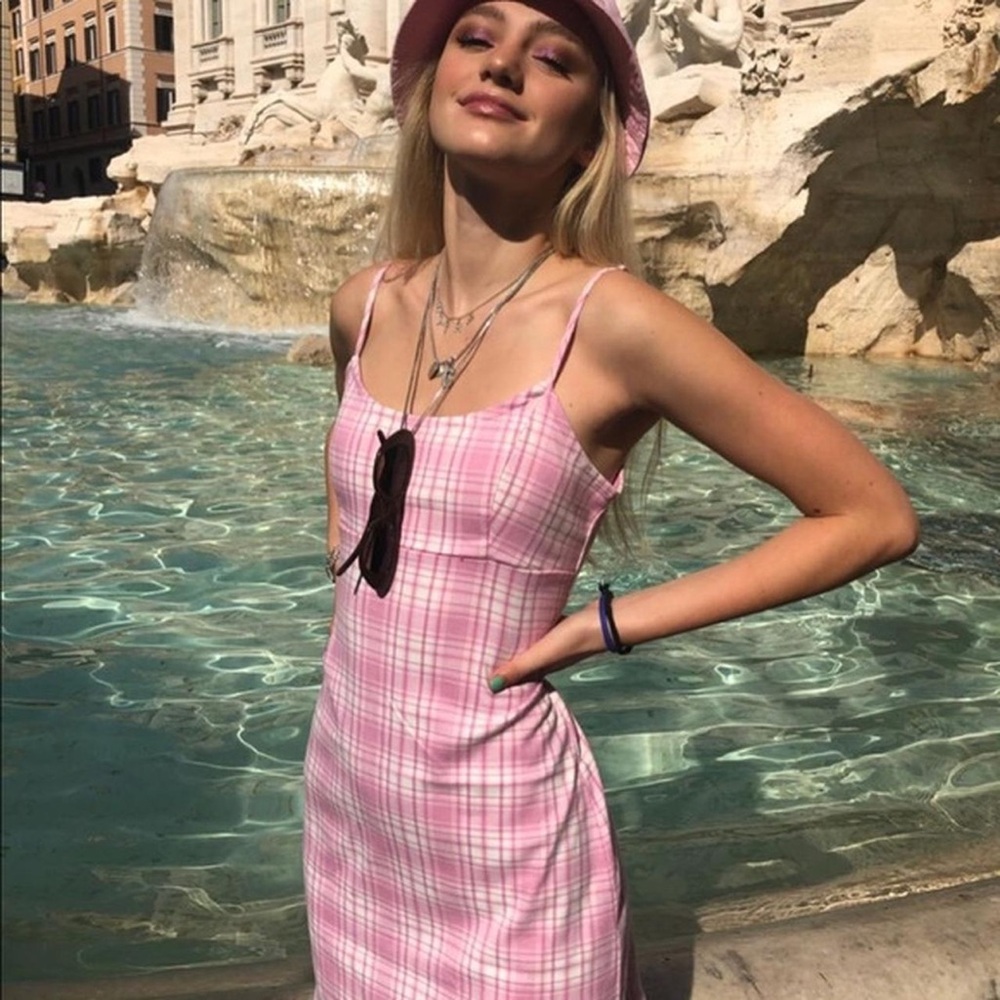 (SOLD)BRANDY 🤍 MELVILLE Checkered Colleen Dress - Picture 3 of 10